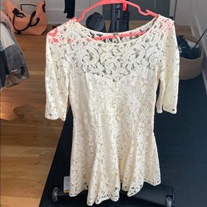 Free people lace dress!
